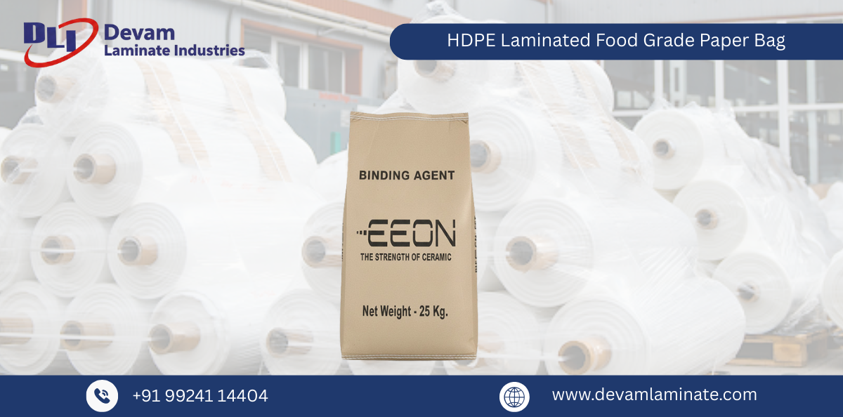 HDPE Laminated Food Grade Paper Bag