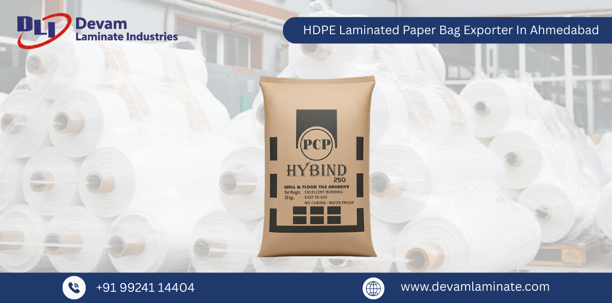 HDPE Laminated Paper Bag Exporter In Ahmedabad