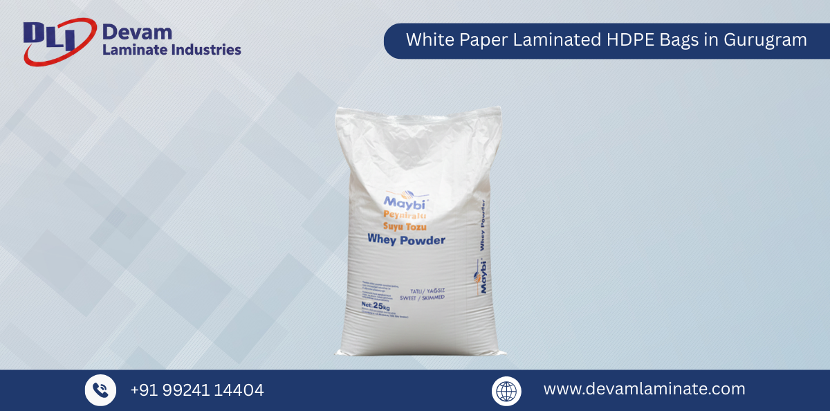 White Paper Laminated HDPE Bags in Gurugram