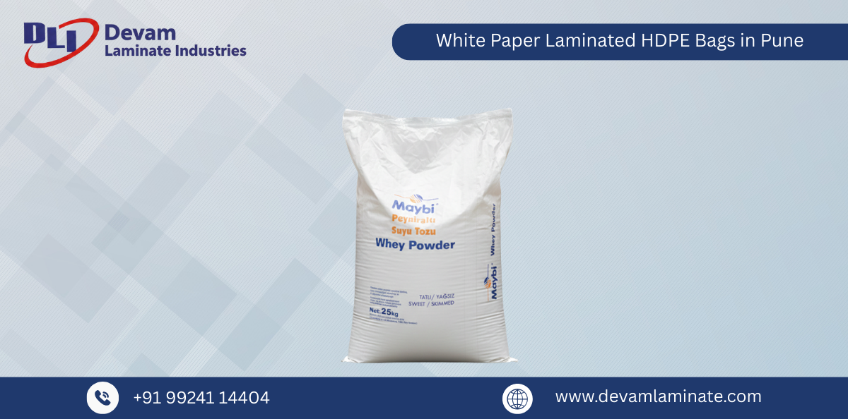White Paper Laminated HDPE Bags in Pune